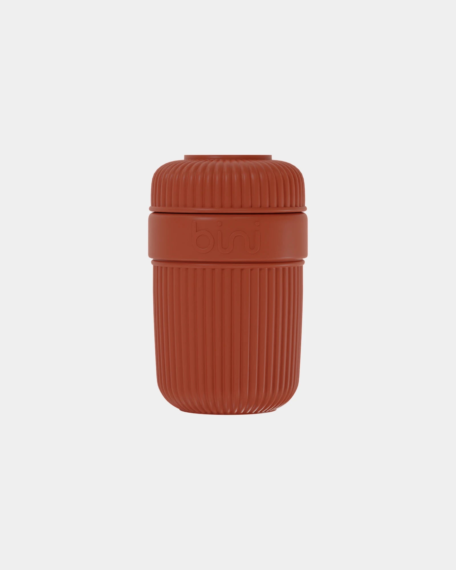 Mug biobased 350ml lekvrij deksel om te personaliseren - Terracotta